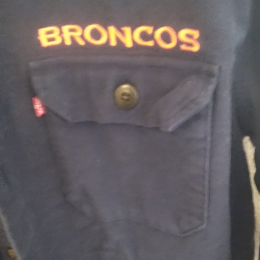 Vintage Levi's broncos jacket